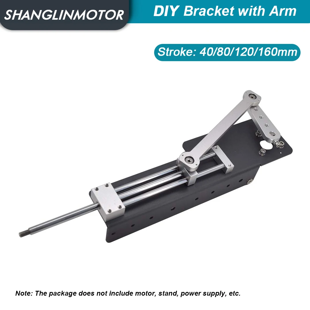 Motor Bracket Motor Bracket With Arm Thickness 3.5mm Adjustable Length 16cm 12cm 8cm 4cm