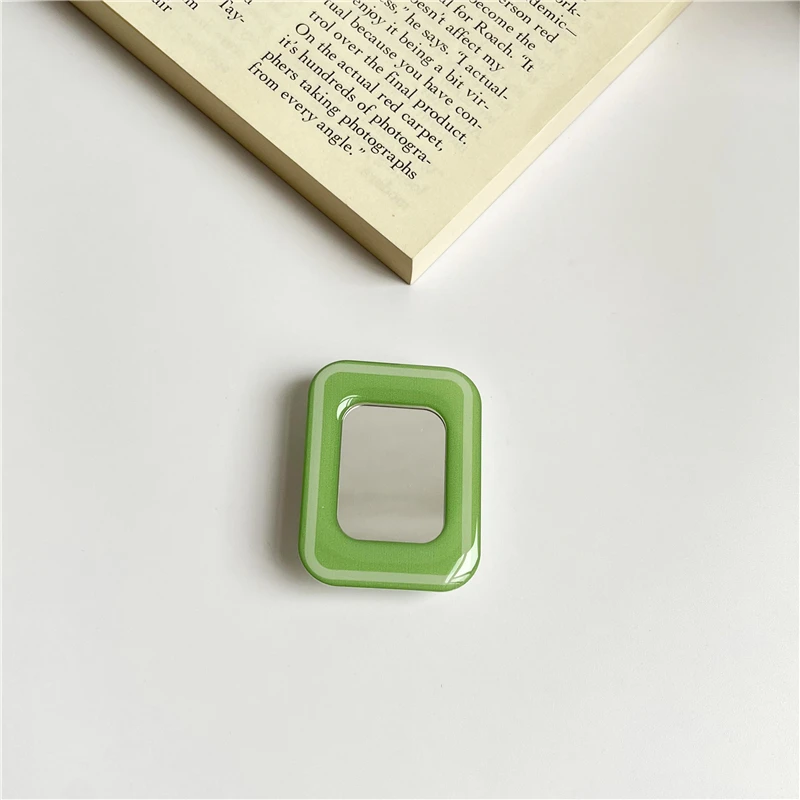 Support de téléphone portable coréen mignon en forme de tulipe avec miroir, support de poche pour iPhone, support de bague, miroir Griptok, support d'extension
