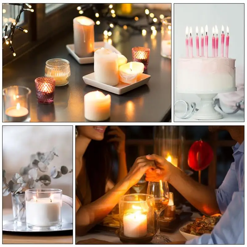 50/100g Natural Soy Wax Flake Scented Candle Raw Material DIY Candle Making Handicraft Supplies Wax Additive-Free Pure