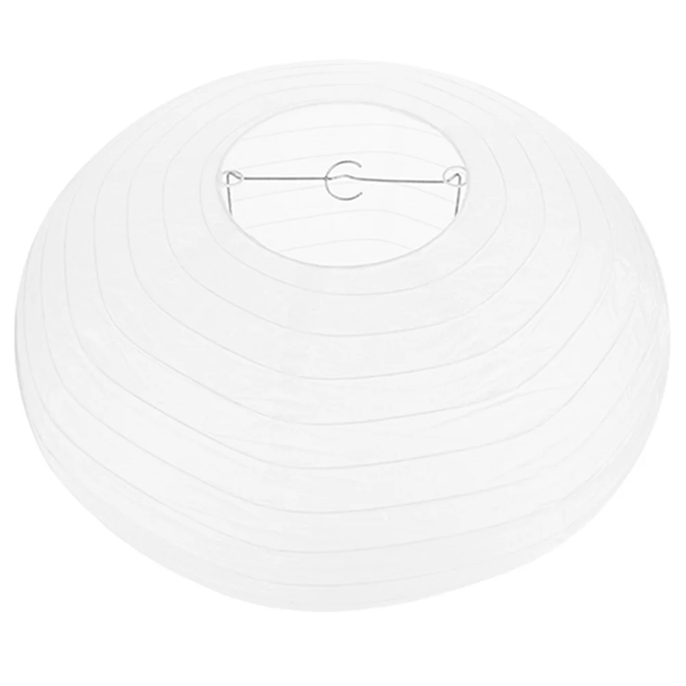 

White Paper Lanterns Hanging Paper Lantern Lamp Shade Ceiling Lampshade Ball Table Light Cover