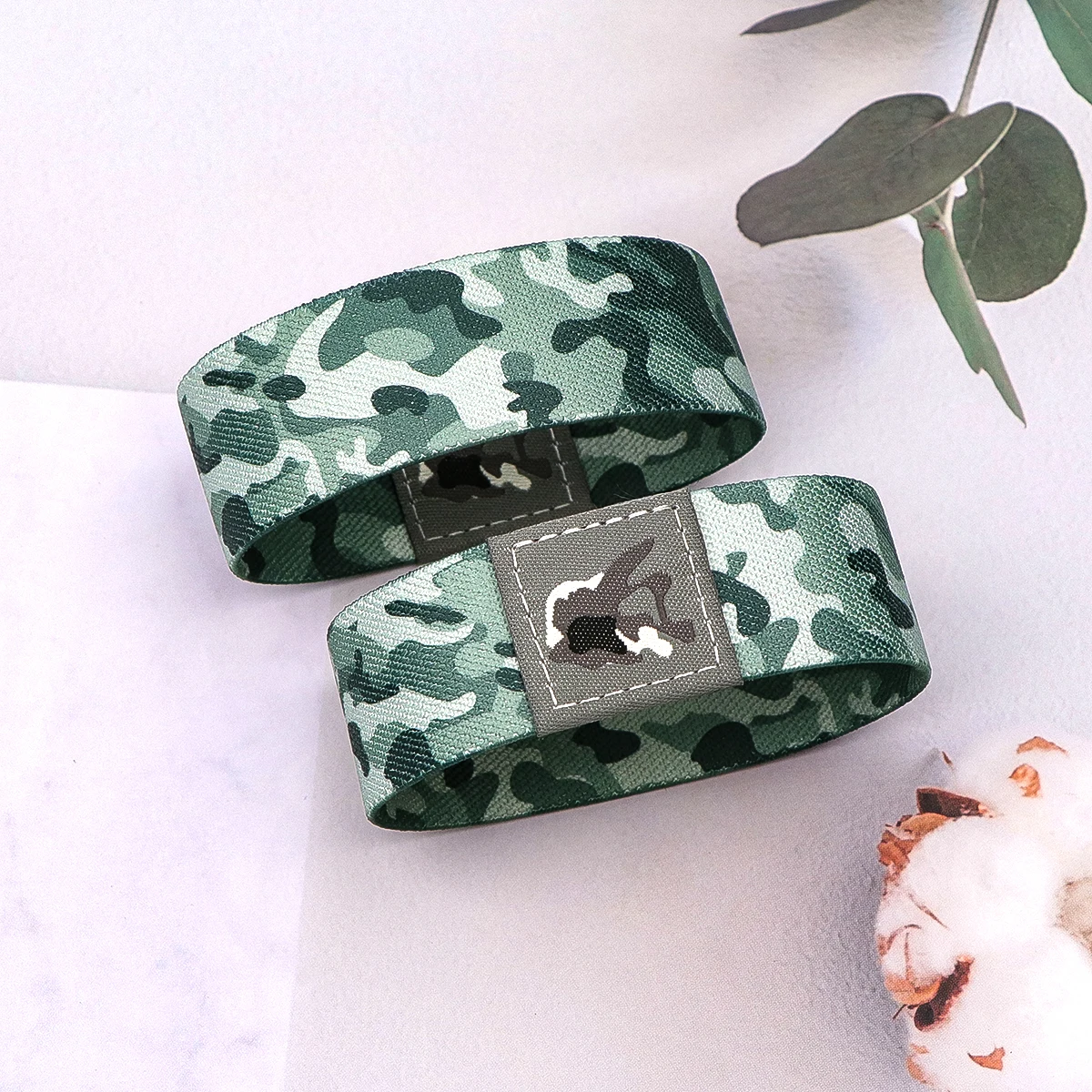 Camouflage Elastic Sports Wristband – Fashionable Bracelet