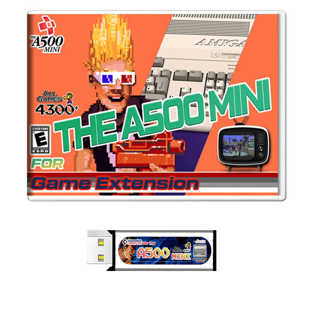 Pacchetto Di Espansione Per Amiga The 500 Mini Retro Console Nostalgia Pack Plug And Play 4300 Games Collection Classic