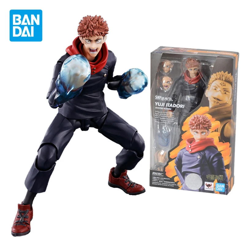 

Японские фигурки героев аниме «Bandai SHF» ююютсу кайсен итадор Юджи рямень сукуна, коллекционные модели, украшения, детские игрушки, подарки