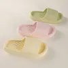 Crestar Women Summer Slippers Indoor Thick Sole Non-slip Bathroom Slides Comfort Soft Sole EVA Sandals Lady Beach Platform Shoes 4