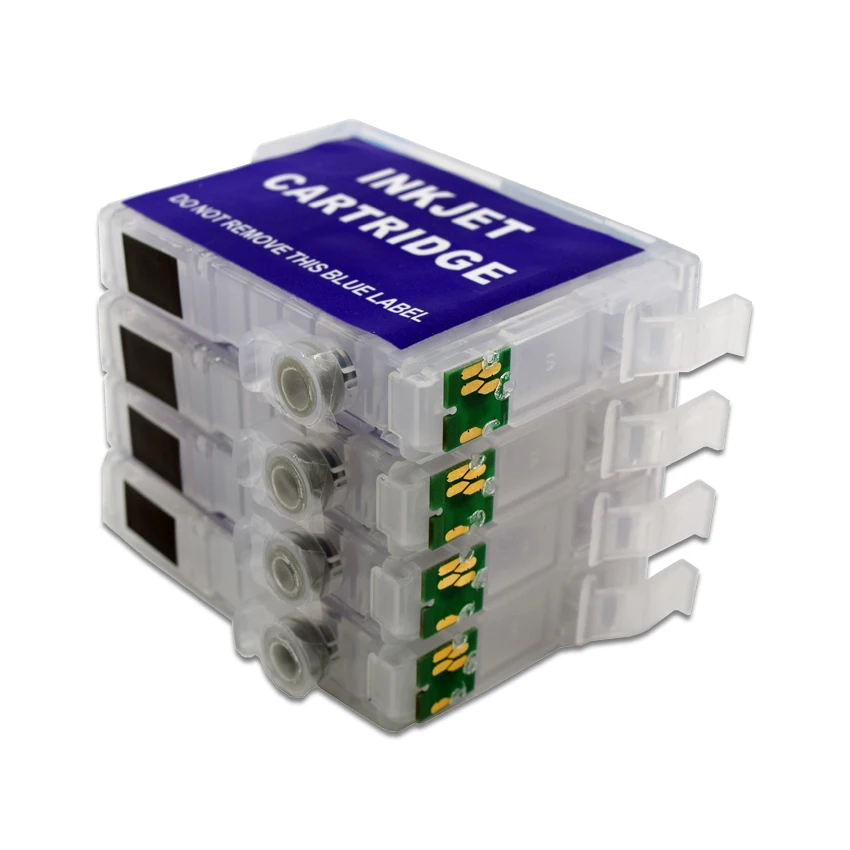 Cartucho de Tinta Recarregável com Chip Adequado para Impressoras Epson Europa Xp5200 Xp-5205 Wf2960 Wf-2965 503xl 503 T503 T503xl - Imagem 5