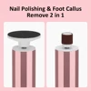 Wireless Foot Care File Leg Heels Remove Electric Foot Callus Remover USB Rechargeable Dead Skin Pedicure Tool Set Sandpaper 4
