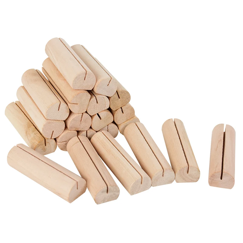 목재 장소 카드 홀더 테이블 번호 홀더 스탠드, 이름 카드 홀더, 아크릴 사인 홀더, 웨딩 홈 파티 용품, 10 개