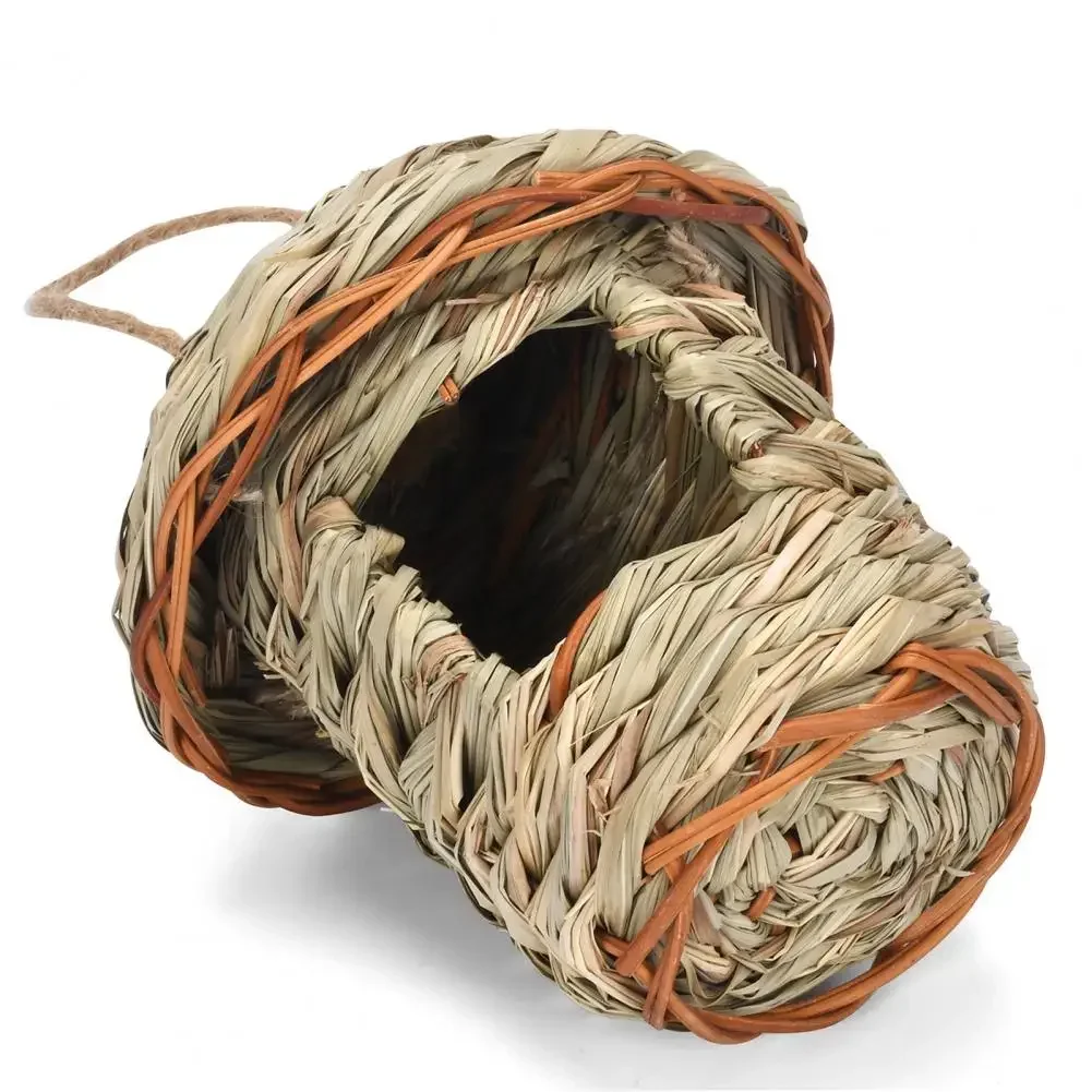Durable Bird Nest Comfortable Hummingbird House Hand Woven Resting Place Hammock Hanging Hummingbird Nest