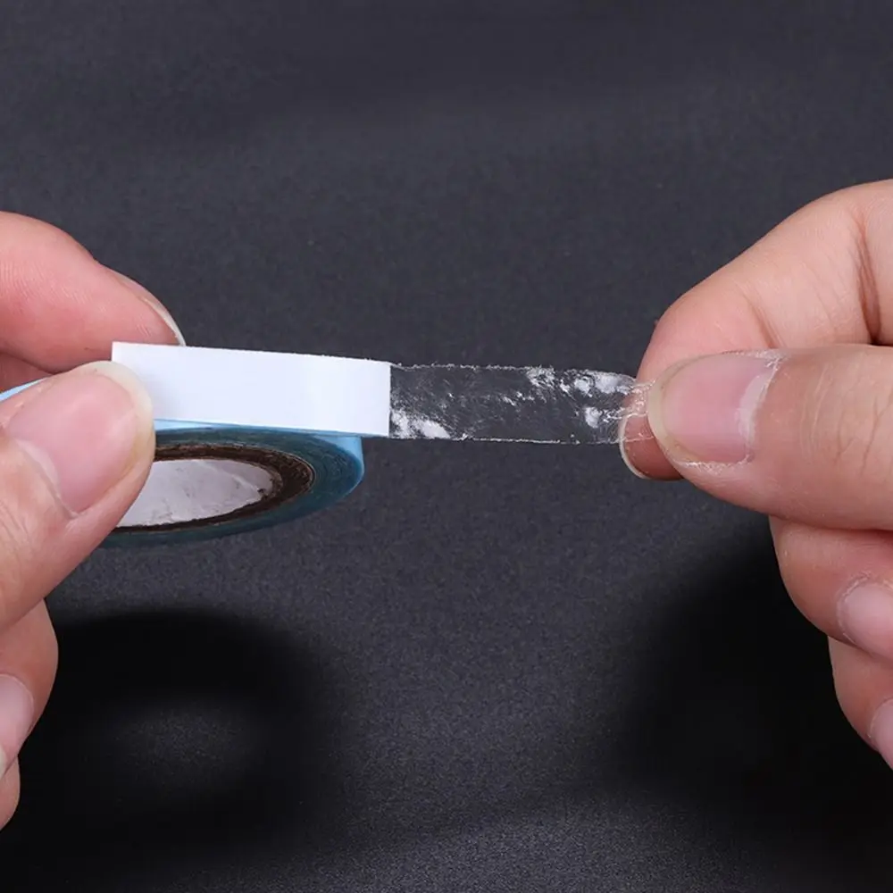 3Yards/Roll Double-Sided Wig Tape Waterproof Ultra Hold Hair System Tape Strong Adhesive Blue Lace Front Glue hair extension tape