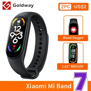 Xiaomi Mi Band 7 Smart Bracelet 8 Color AMOLED Screen Miband 7 Blood Oxygen Fitness Traker Bluetooth Waterproof Smart Band