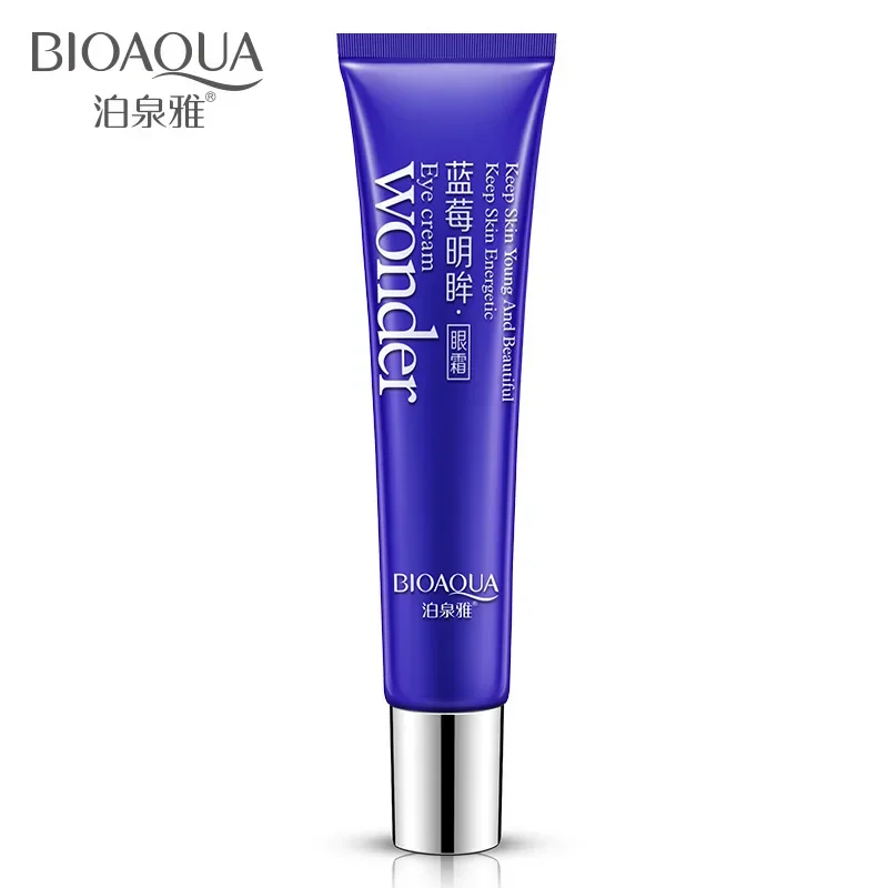 BIOAQUA Anti Wrinkle Eye Cream Wonder Blueberry Lighting Eyes Gel  Anti-Puffiness Dark Circle Anti-Aging Moisturizing Eye Care
