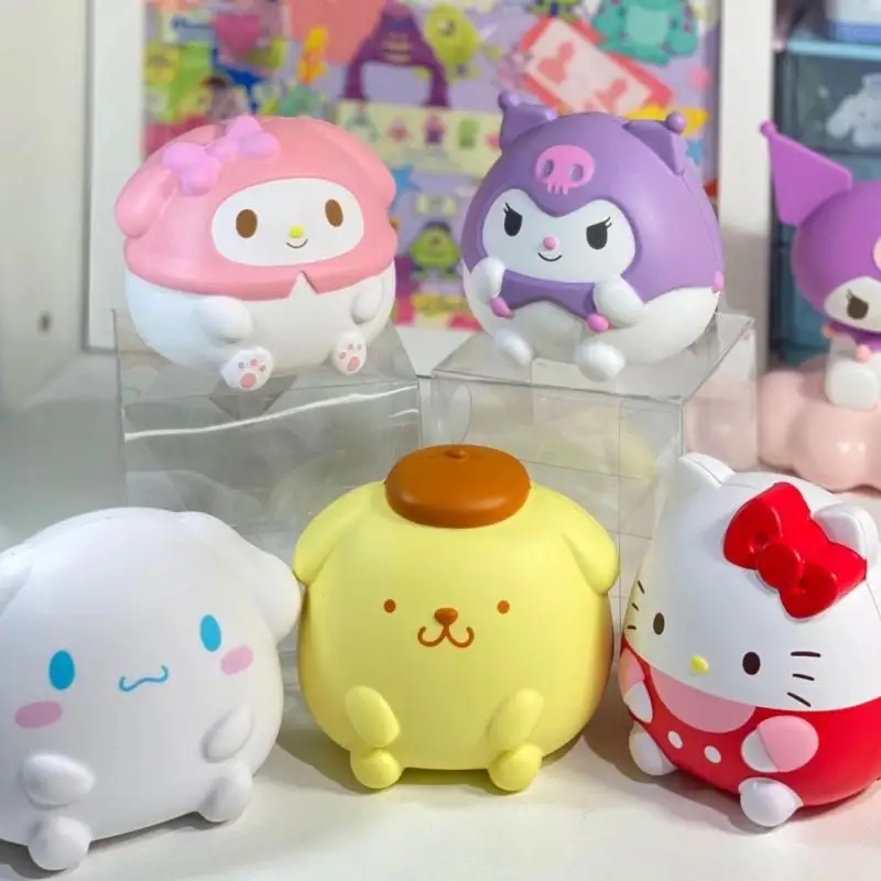 

Sanrio Kawaii Kuromi Stress Relief Toys Cinnamoroll Cute Cartoon Cartoon Hello Kitty Slow Rebound Ornament Birthday Gift