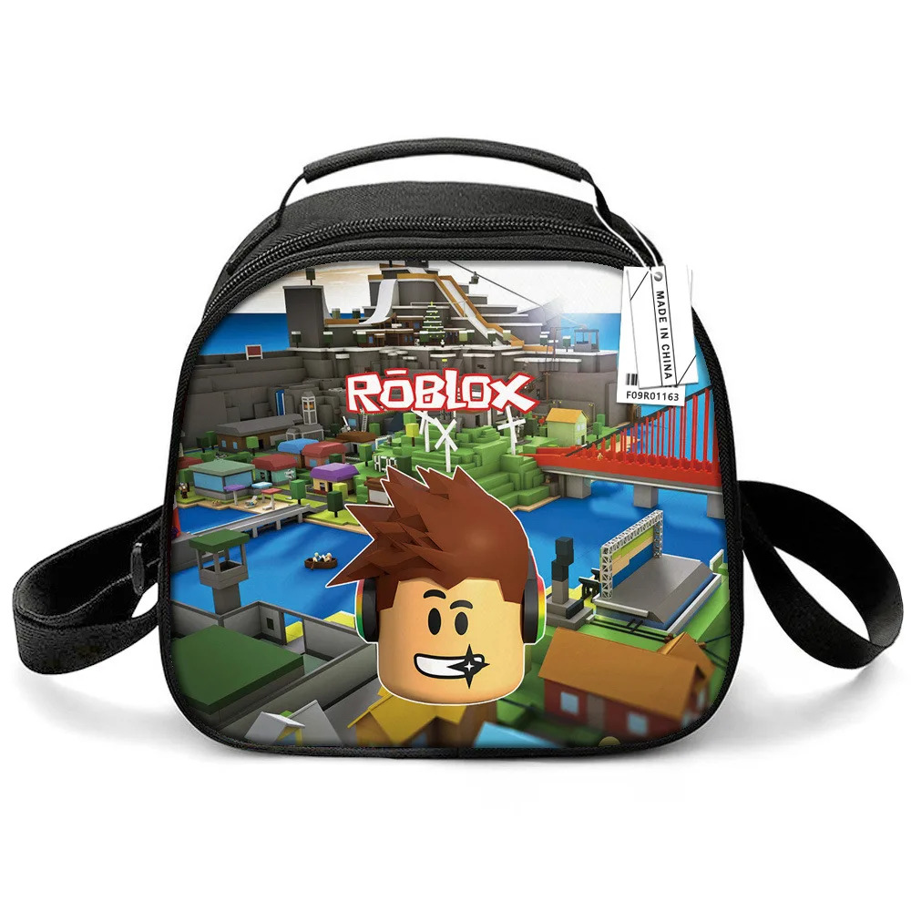 Roblox-Bolsa de Ombro Periférica, Desenhos Animados, Bonito