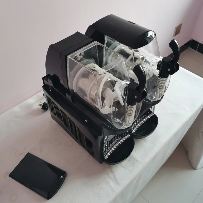Commercial Electric Frozen Drink Slush Slushy Making Machine Smoothie Maker Snow Melting Machine