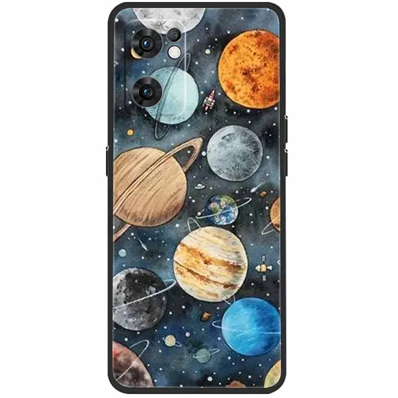 SDTEK Coque Pour Oppo Find X5 Lite Gel Souple + écran Verre Trempé