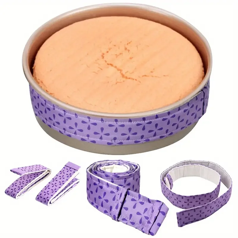 Professional Bake Strip for Cake Pans Moisture Retention Protector Belt Even Level Baking Aid - Essential Kitchen Tool