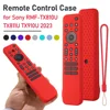 Silicone Remote Case for Sony RMF-TX810U TX811U TX910U TV Remote Cover w/ Lanyard Protective Case Shockproof Smart TV Accessory 2