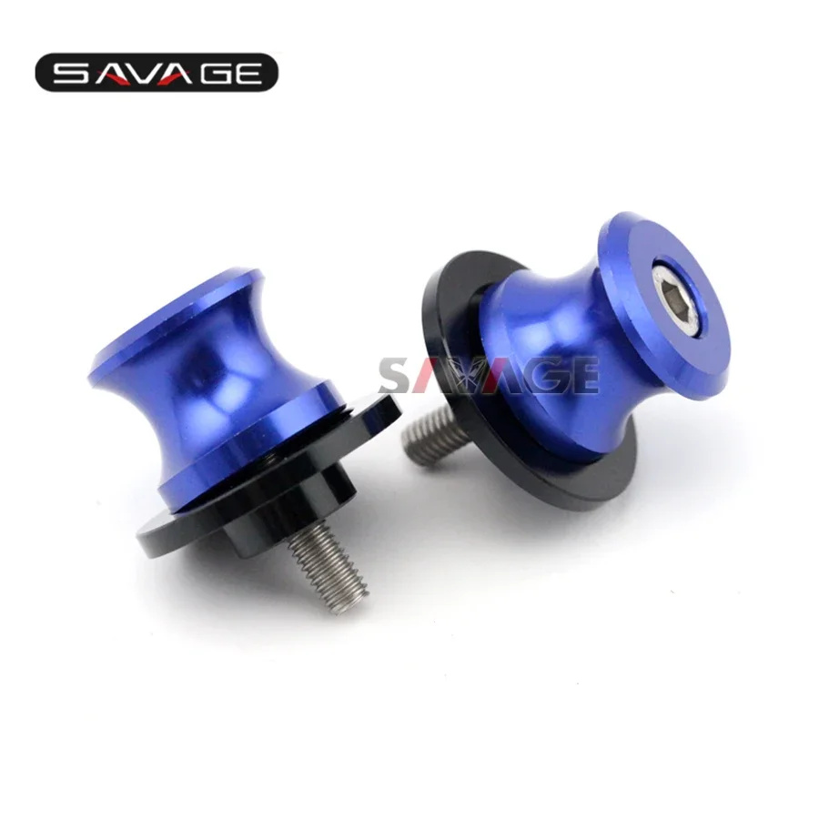 Swingarm Spools Stand Screws Slider For Street Triple 675 DAYTONA 675 06-12 Motorcycle Accessories CNC Aluminum M6 Motos