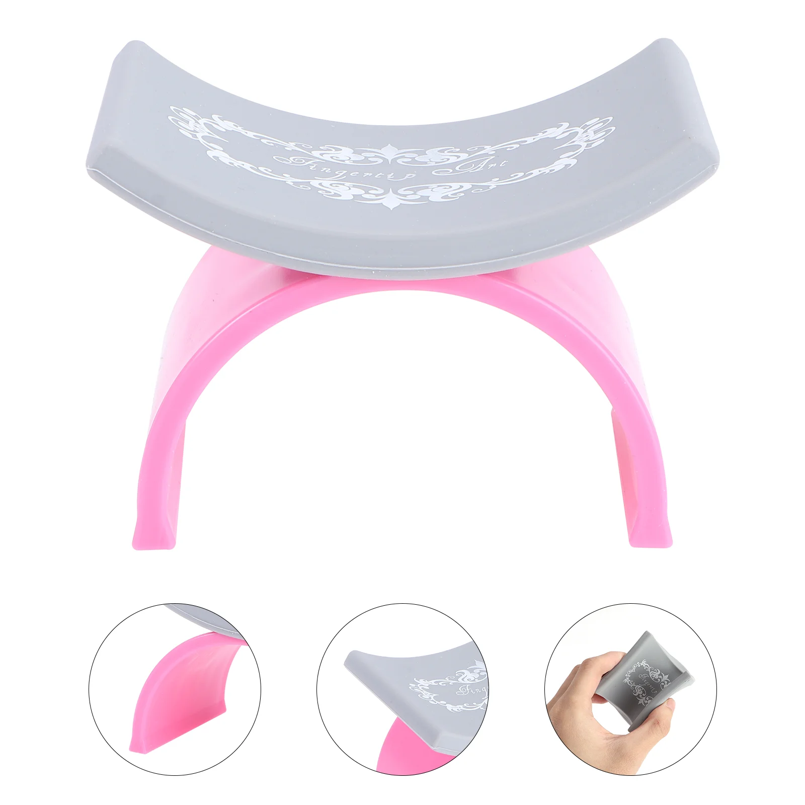 

Nail Hand Rest Pillow Manicure Art Cushion For Resting Nails Arm Wrist Salon Holder Silicone Equipment