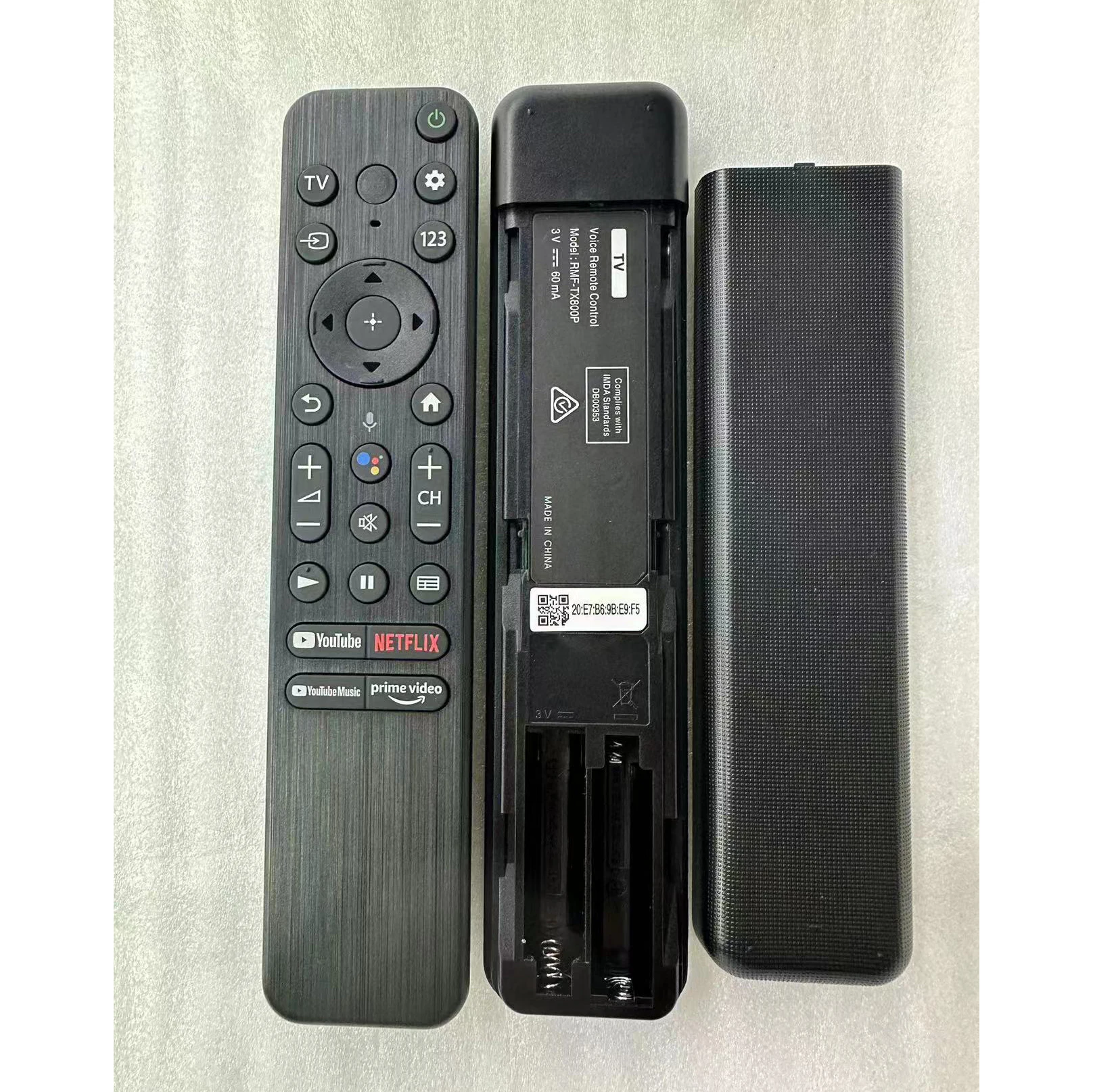 

New RMF-TX800P For Sony 2022 4K Netflix Smart TV Voice Remote Control XR-77A80K XR-65A95K XR-75Z9K