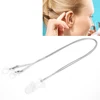 Hearing Aid Lanyard Hearing Aids Holder Clip Prevent Falling Off Lost Hearing Aids Fixation Lanyard Clip For Seniors Transparent 1