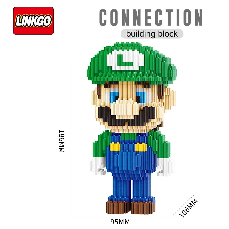 Nano Block Super Mario Luigi