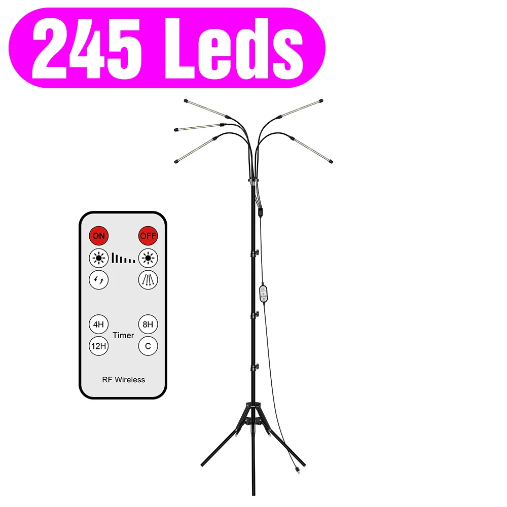 5 Head 245Leds