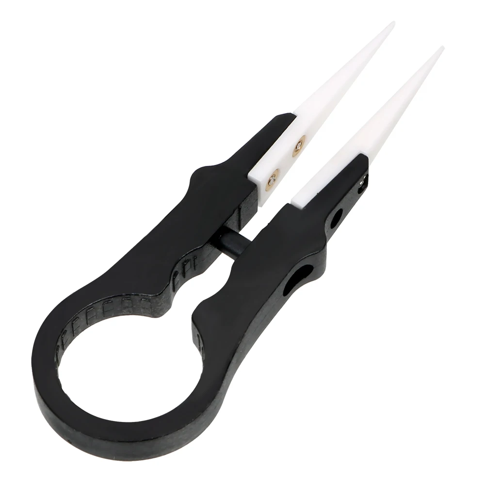 Ceramic Insulation Tweezers Forceps High Temperature Resistance Multifunctional precision tweezers tweezer tool ceramic tweezers