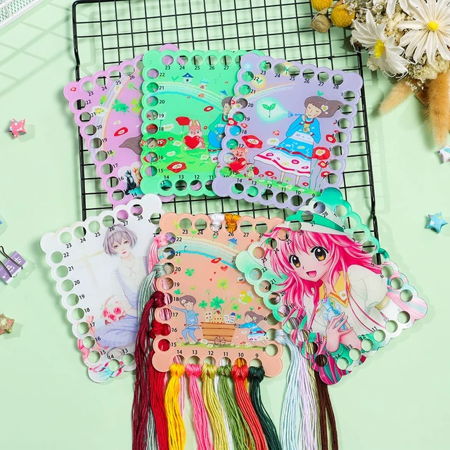 New Embroidery Floss Organizer Cross Stitch Threads Holder Storage Tool  Thread Sorter Organization Sewing Accessory - AliExpress