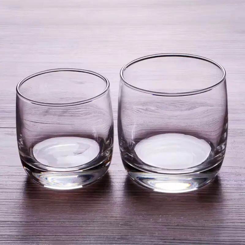 200ml/290ml Whisky Glass European Spirits Glass Thickened Beer Glass Glass Water Glass Foreign Wine Glass KTV Bar Wine Glass