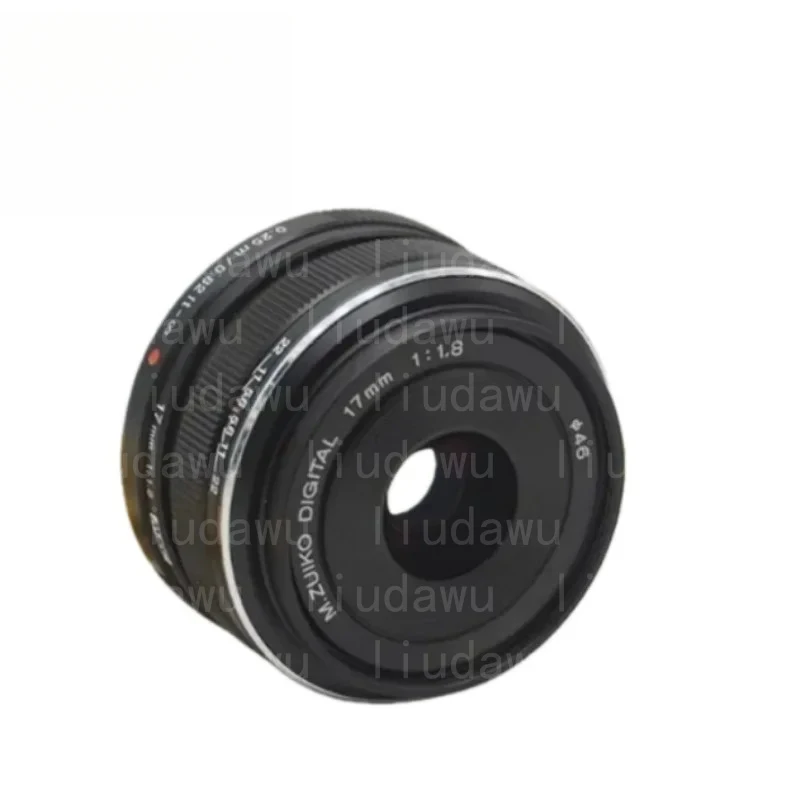 98% 새 상품, 오리지널 PEN-F 17mm F1.8 렌즈 (올림푸스 17 F1.8 17 1.8용) 광각 고정 초점 M43 E-마운트 렌즈