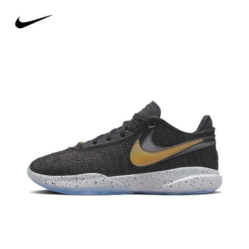 thumbnail image 1 of Zapatillas de baloncesto Nike Lebron 20 Air Zoom prácticas, de corte bajo, envolventes, duraderas y con absorción de impactos para hombres y mujeres, 1 of 5