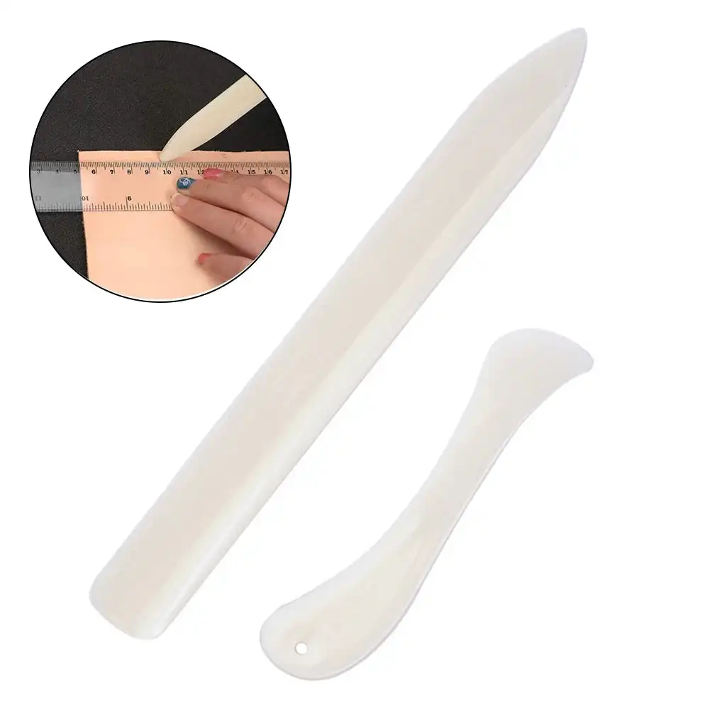 Leather Craft Tools Bone Folder For Leather Scoring Folding Creasing Edges Paper Handmade Sewing Tools Accessories