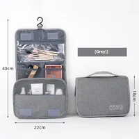 Foldable Toiletry Bag Organizer Hanging Storage Bathroom Makeup Case Cosmetic Bag Travel For Travel Business 3