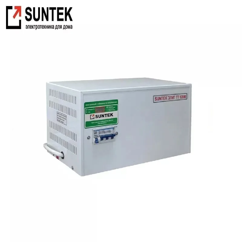 Thyristor voltage stabilizer SUNTEK Elite TT 12000 VA instruments tool electric repair home garden | Обустройство дома