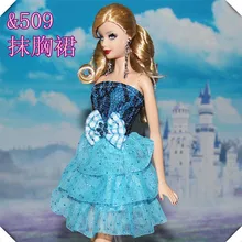  30cm Doll Dress Fashion Clothes suit for licca For30cm Doll for blythe Accessories Baby Toys Best Girl' Gift 8 wave 