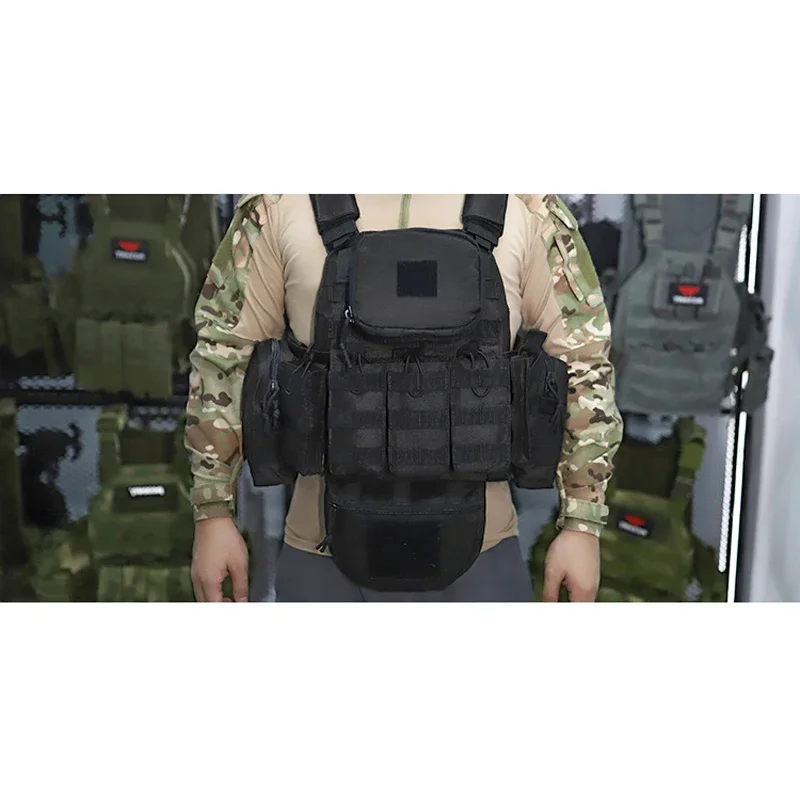 New Camouflage Multifunctional Tactical Vest Outdoor Waistcoat Equipment Tactical Waistcoat Training Vest