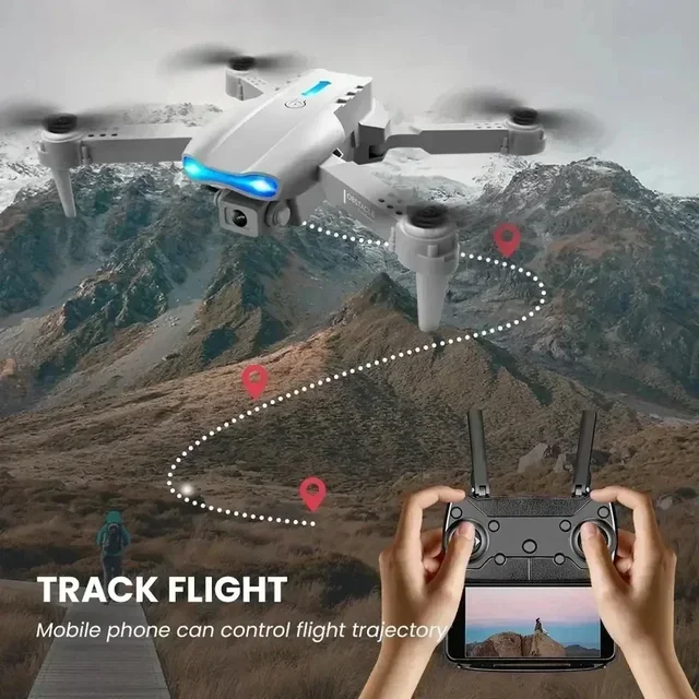 New E99Pro RC Drone 4K Professinal With Wide Angle Dual HD Camera Foldable RC Helicopter 5G WIFI FPV Height Hold Apron Sell 3
