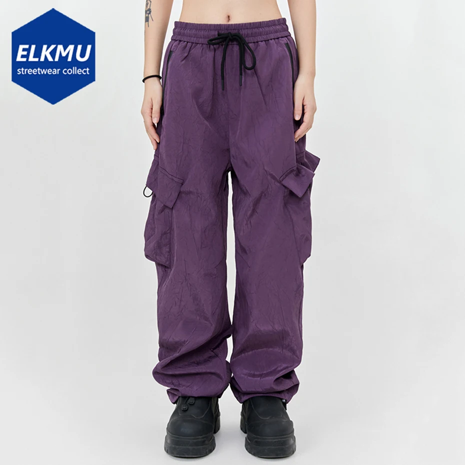 

Streetwear Track Pants Loose Cargo Pants Men Hip Hop Harajuku Sweatpants 2023