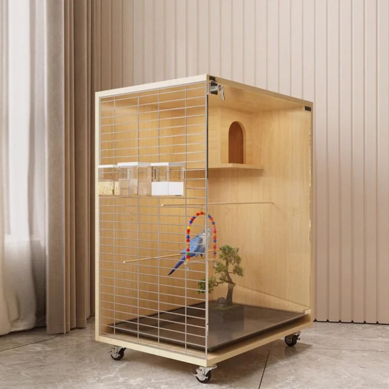 

Chinchilla Quail Bird Cage Pet Perches Rabbit Protective Toys Carrier Bird Cage Budgie Gaiola Para Calopsita Cage Decoration