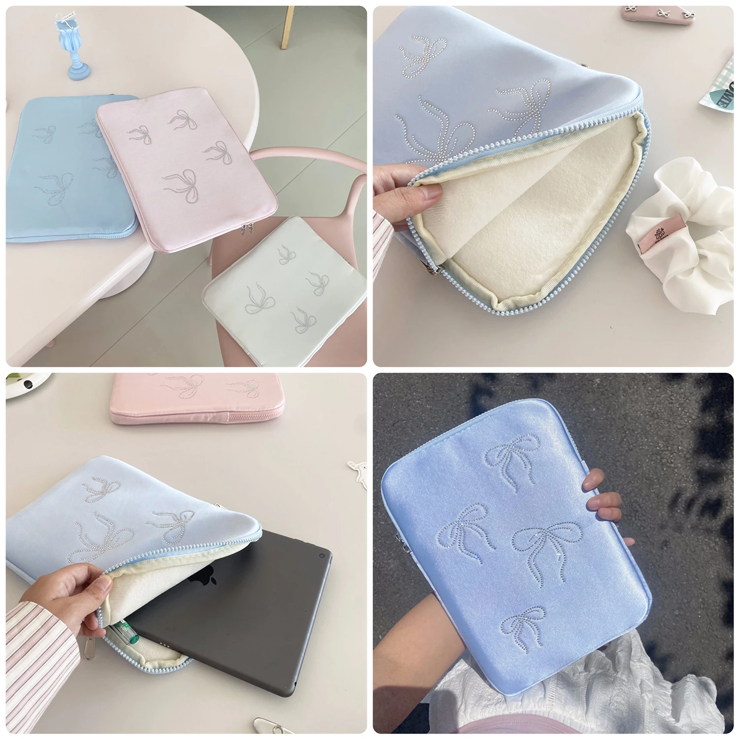 Bowknot Laptop Sleeve Case - Elegant and Stylish Protection