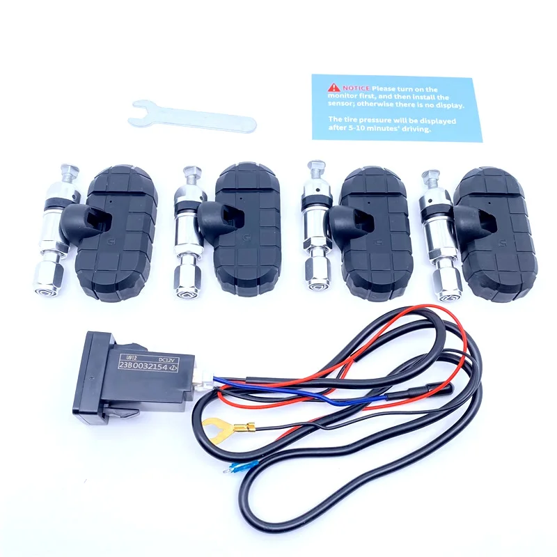 ڵ  TPMS Ÿ̾ з ͸ ý, 4  LCD ÷  , Ÿ ̷ RAV4 ķ