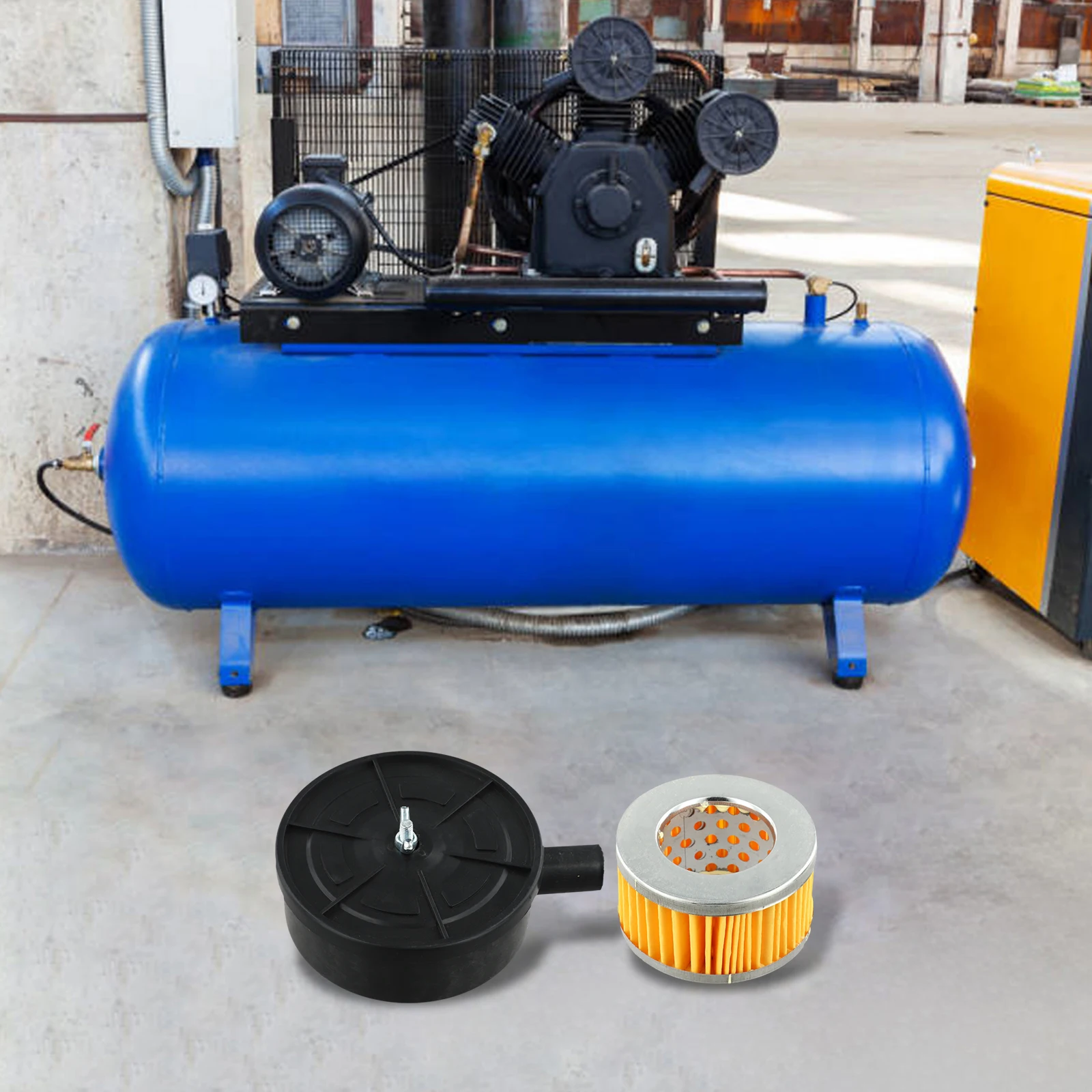 Air Compressor R Muffler Noise Reducer Air Filter Pump Parts Power Tools Accessory
