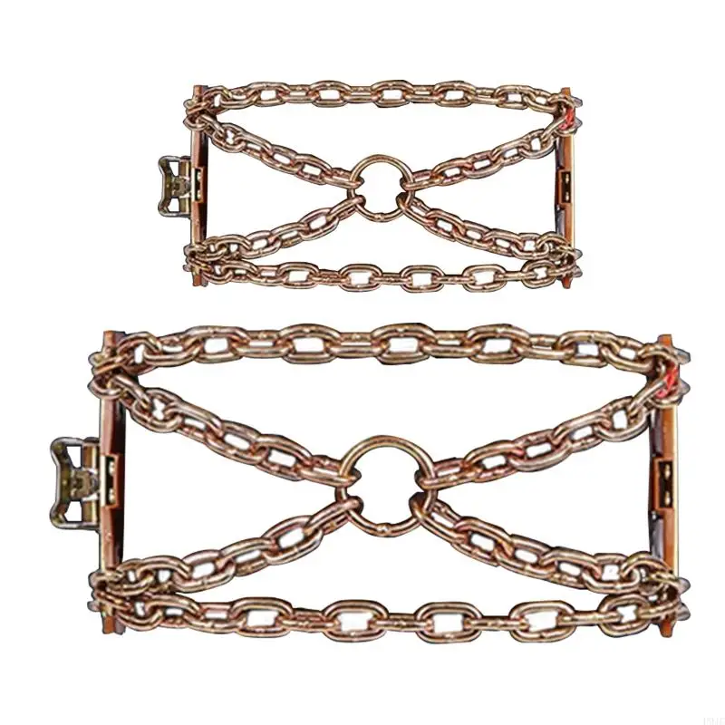 P9JC Winter Anti-skid Chains Mud Road Wheel Alloy Safety Chain Car Trucks Snow Chains