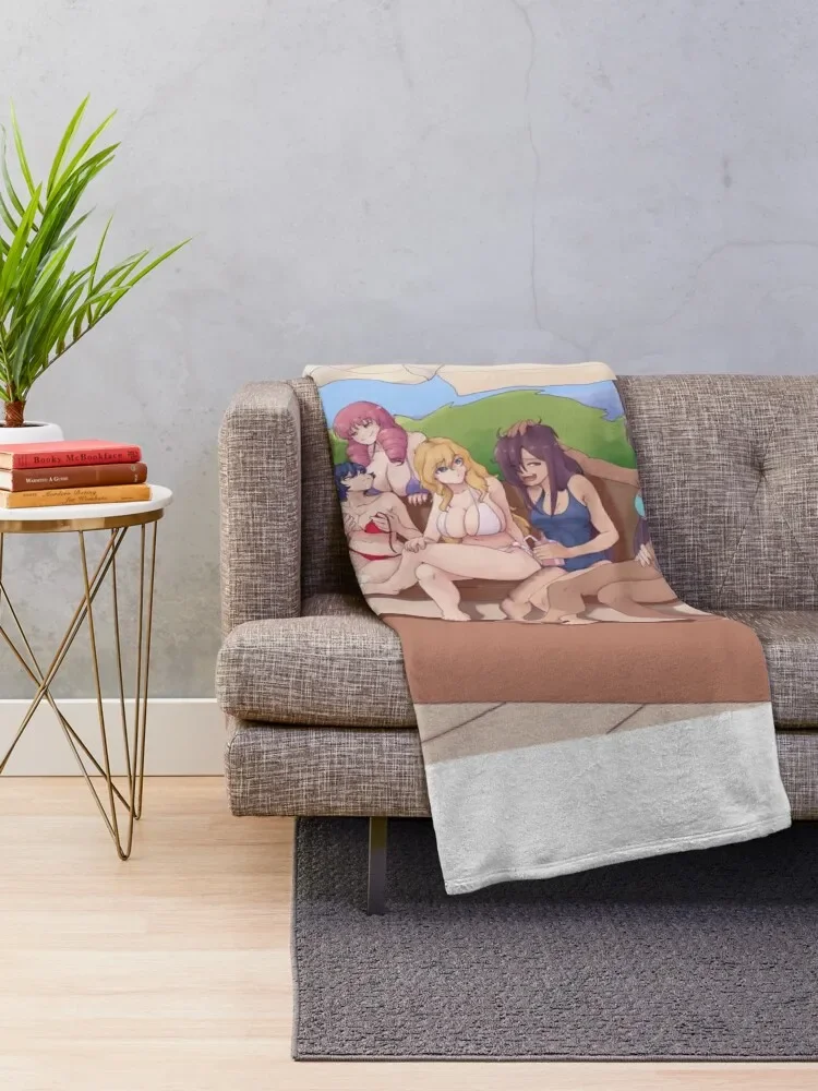 비키니 수영장 파티 던지기 담요, 럭셔리 던지기 담요, 초대형 던지기 담요, 용 가장 부드러운 담요