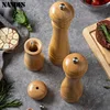 5/8/10inch Wood Salt and Pepper Grinder Solid Wood Spice Mill with Strong Adjustable Ceramic Grinder Kitchen Cooking Tools 4