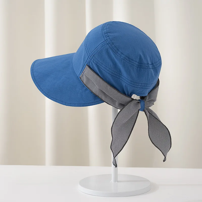 

Summer Hat Women Sun Protection Wide Brim Cap Beach Accessory Outdoor Holiday Climbing Hiking