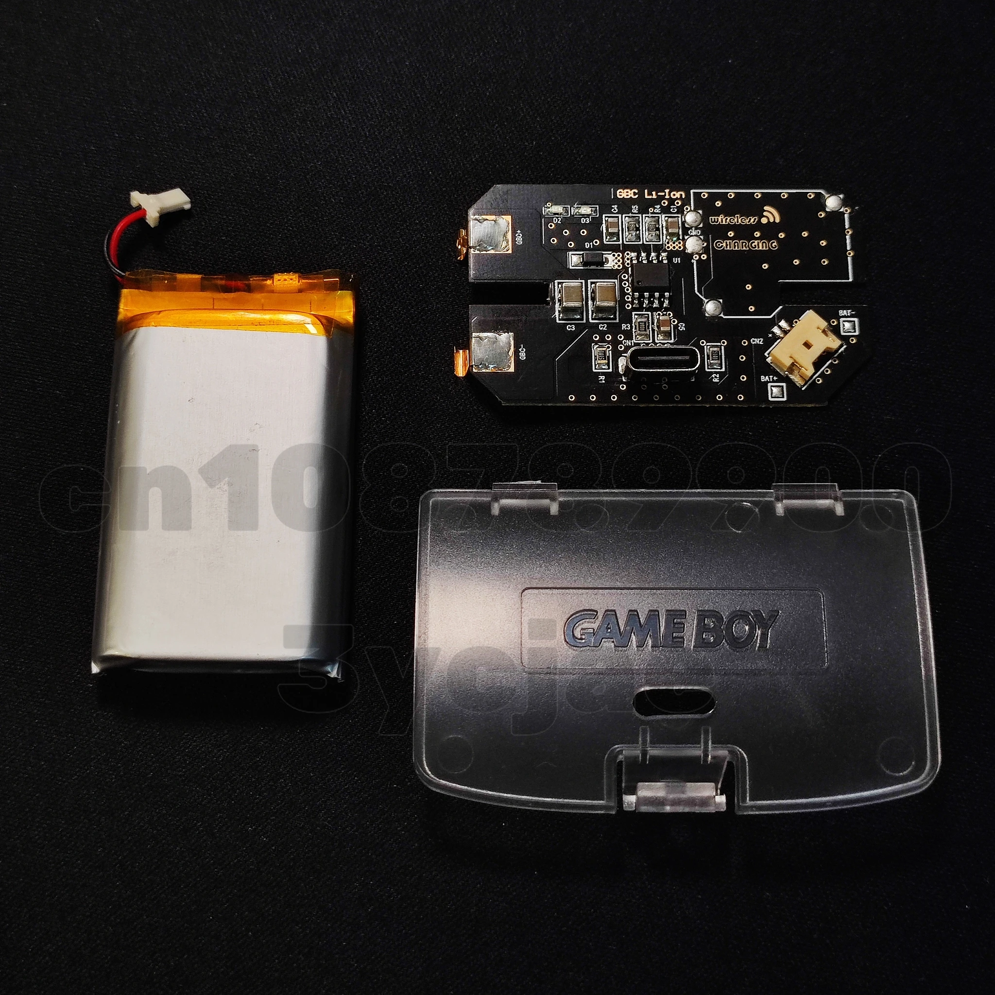Applicable to gbc lithium battery GAMEBOY COLOR rechargeable lithium battery module No need to cut and weld, can be uninstalled 2