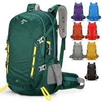 Outdoor Travel Hiking Backpack 30-40L Rainproof Nylon Cover Camping Bag  Durable Nylon Camping Gear Outdoor Sports Travel Bag