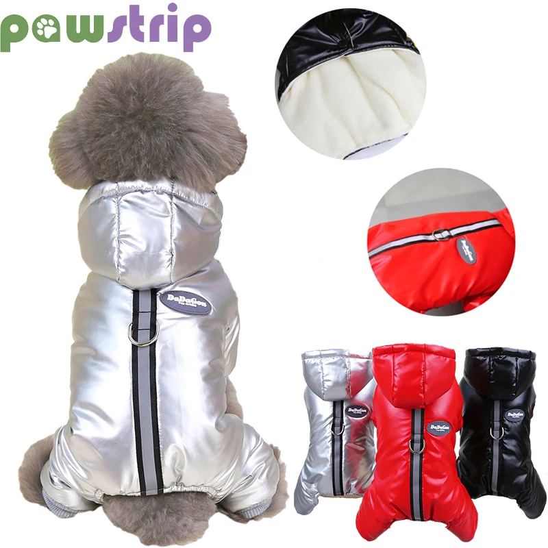 

Winter Warm Dog Coat Thicken Waterproof Dog Jacket for Small Medium Dogs Puppy Costum French Bulldog Chihuahua Yorkie Outfits